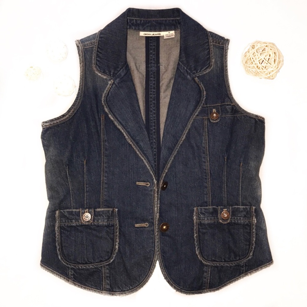 Vintage DKNY denim vest